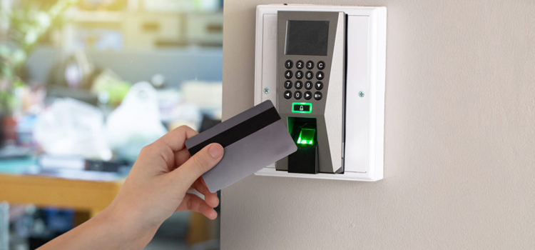 key card entry system San Fernando